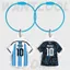 2026 World Cup Argentina Messidi Maria Jersey Móc khóa Acrylic Sáng tạo Hàng hóa bóng đá 5.29