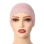 Mũ Hijab SMILE, Mũ dây đeo đàn hồi màu trơn, Mũ đội đầu ren đa năng Vải mềm dành cho nữ