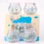 MỚI 1 Chiếc Để Bàn Trang Trí Mini Trong Suốt Cá Vàng Tank Jun Biểu Hiện Mù Hộp Kawaii Mini Hình Quà Tặng Bất Ngờ SKY