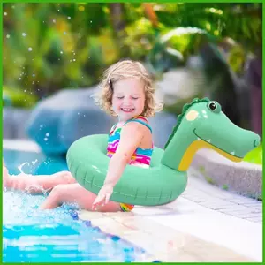 Phao Cho Bé Nổi Nhẫn Hươu Khủng Long Cá Sấu Huấn Luyện Phao Dễ Thương Cho Bé Trai Bé Gái Bơi Puddle Bể Bơi Bãi Biển wipqsvn