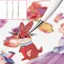 WANYEDI Scrapbook Nhíp, Đầu cong Nhíp chính xác bằng thép không gỉ, Dụng cụ thủ công Điểm mịn Chống trượt Long lanh Tay cầm bằng nhựa Đầu cong Nhíp thủ công DIY