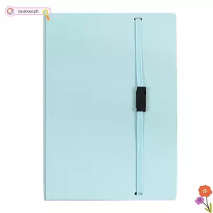 BEABOUT 1 Thư mục bảng điều khiển A5, Thư mục tập tin có thể gập lại PP, Di động có dây đeo đàn hồi Bảng điều khiển màu Morandi