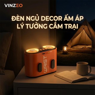 [Bảo Hành 1 Đổi 1] Quạt Đeo Lưng VINZEO W26 Pro - Chip Làm Lạnh TEC 16°C, Pin 8000mAh