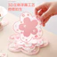 Cherry Blossom Coaster Chống Trơn Trượt Cách Nhiệt Thảm Nhà Hàng Cao Su Mềm Placemat Nồi Thảm Coaster Hộ Gia Đình Chống bỏng