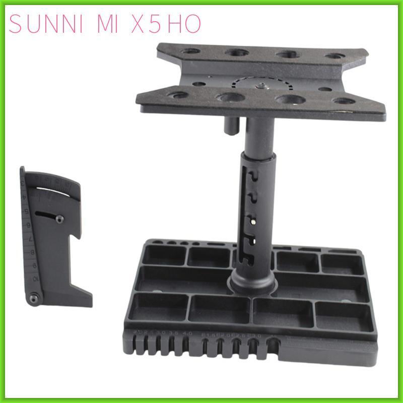 RC Xe Làm Việc Đứng Sửa Chữa Máy Trạm Trạm Bảo Trì Xoay 360 Độ Cho Xe Bánh Xích Mô Hình Xe Ô Tô Xe Tải