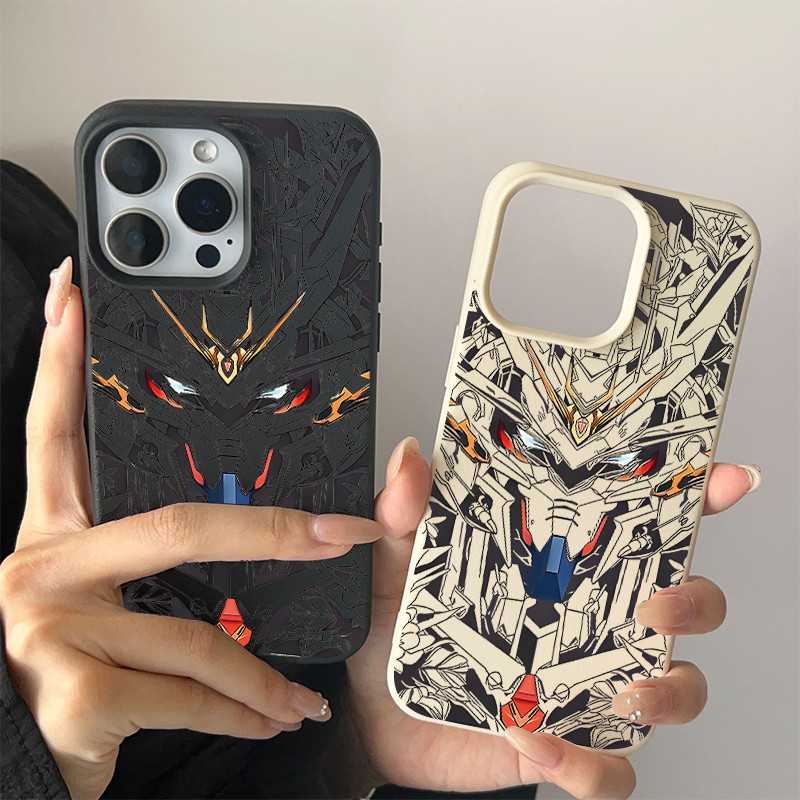 Ốp điện thoại cho iPhone 17 16 Pro Max 15 14 13 12 11 Hình minh họa Gundam