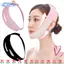 EBINLANDS Mặt Mỏng Thoáng Khí Giảm Đôi cằm Cằm Lên Băng Định Hình Chữ V