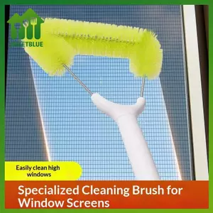 SWEET Bàn chải làm sạch cửa sổ để giặt Windows Wash Home Hộ gia đình Khăn lau nhà Dụng cụ làm sạch cửa sổ n