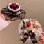 JRP Gothic Ren Bánh Tóc Dễ Thương Trẻ Em Kẹp Tóc Mũ Đội Đầu Phụ Kiện Tóc Kawaii Nữ Bé Gái Trang Trí Tóc JRP