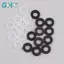 GHX 100pc Nylon Máy Giặt Cho Trống Vít Trống Lug Trắng Bla Màu Nylon Flat Wahser Thiness Sản Phẩm Nặng VN