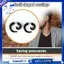 Trang sức Nam Sừng Móng Vuốt Bông tai, Cheater Nút tai giả Đồng hồ đo Đường hầm ảo ảnh, Đen (có túi quà tặng)