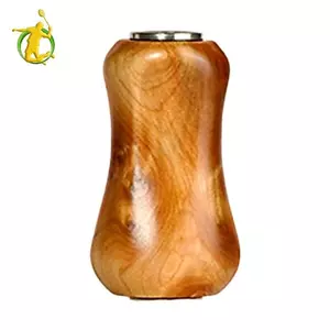 Máy Câu Tay Cầm Núm Gỗ Nhẹ Cho Nước Ngọt Nước Mặn Câu Cá Dễ Dàng Lắp Đặt