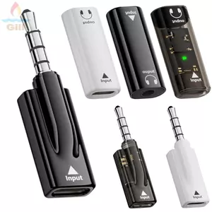 Bộ chuyển đổi GILL USB Type-C sang 3,5mm, Bộ chuyển đổi âm thanh HiFi Nam sang Nữ, DAC chuyên nghiệp Không trễ cắm và chạy Cáp mở rộng trò chơi Karaoke