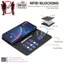 Ốp YJD Cho Honor 600 Pro Chặn Màu Hoa Nhỏ Khe Cắm Thẻ Da Chống Rơi Vỏ Điện Thoại