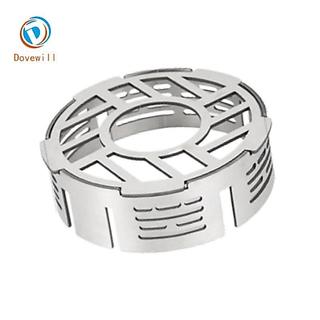 Dovewill Kính Chắn Gió Thép Không Gỉ Tiết Kiệm Năng Lượng - Perfect Cho Cắm Trại Và Nấu Ăn Ngoài Trời