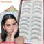Lông mi FAVORITEGOODS, Lông mi giả thủ công tự nhiên, Chồn nóng Wispy Khối lượng dài Lông mi giả Trang điểm Nối mi