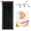 ZK 60 Cái / bộ Thép Không Gỉ CZ Pha Lê L Hình Mũi Vòng Body Piercing Stud VN