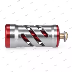 Núm tay cầm cuộn dây câu PYCOU, Núm thay thế cuộn 4 * 1,5cm bằng hợp kim nhôm, bền 4,5 * 1,5cm Tay cầm cuộn mồi nhẹ Núm câu cá chép