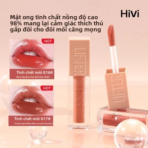 HiVi Dưỡng Ẩm Son Bóng Trong Suốt Dưỡng Ẩm Lâu Dài Son Bóng Nước Bóng Gương Toot Son Bóng