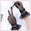 JRP Lolita Mùa Hè Chống Tia Uv Găng Tay Lái Xe JK Lưới Fishnet Găng Tay Ren Full Ngón Bé Gái Ren Găng Tay Thời Trang Tay Cosplay Găng Tay JRP
