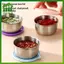 Hộp đựng thực phẩm bằng thép không gỉ SWEET có nắp chống rò rỉ - Cốc đựng Salad an toàn cho bữa ăn Bento & Dã ngoại n