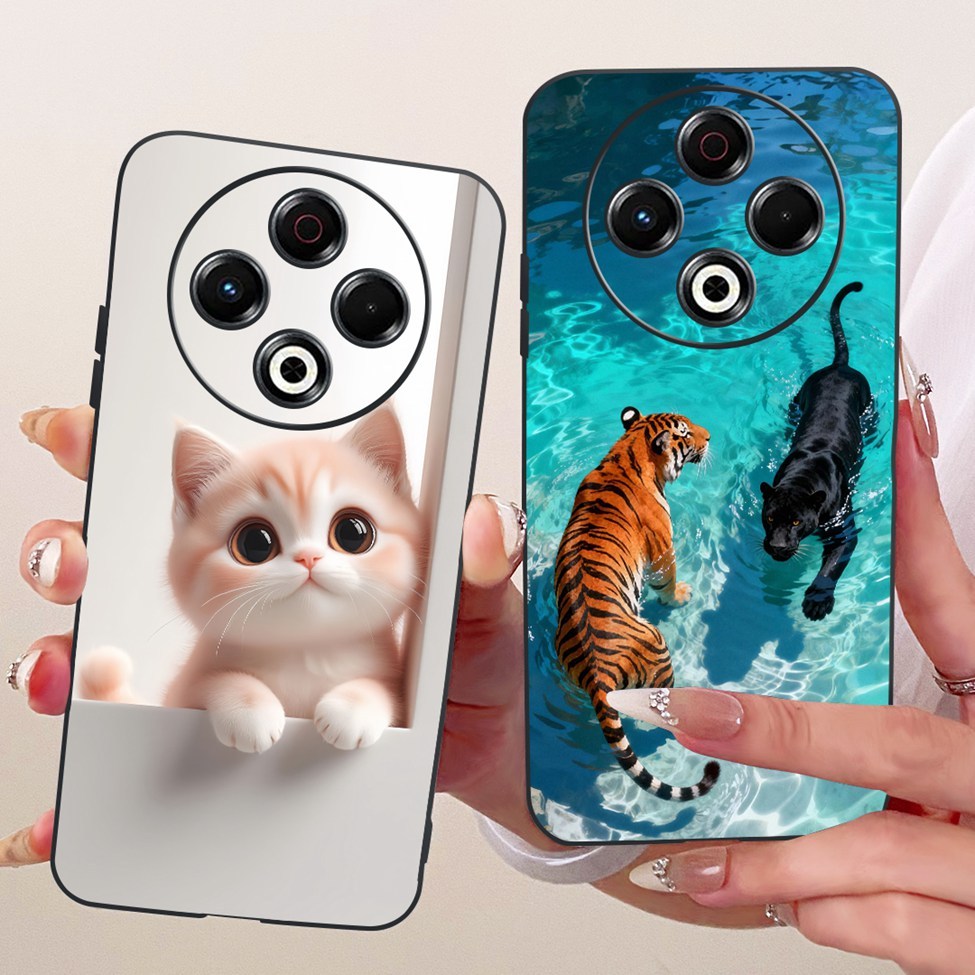 Vỏ Cho Tecno Spark 30 Vỏ KL6 Thẩm Mỹ Hoạt Hình Dễ Thương Thời Trang Bướm Ngộ nghĩnh Sơn Mặt Sau Cho Techno Spark 30