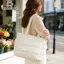 Túi xách thanh lịch Tweeduj Fluffy dành cho mọi dịp Du lịch Công sở Bãi biển Tập thể dục Mua sắm VN