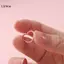 LUImo 50 Chiếc Trái Tim Tình Yêu Tóc Trang Sức Cho Dreadlo Tóc Bím Tóc Quyến Rũ Dreadlos Phụ Kiện Bện Nhẫn Vòng Bím Tóc Trang Trí SBS