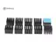 < WHPHous-t > Bộ làm mát tản nhiệt tản nhiệt bằng nhôm 5 chiếc 22 * 22 * 15mm có băng giữ nhiệt cho Chip điện tử IC LEDputer Đẹp