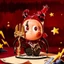 YT4 PQP MART Twinkle Little Devil Limited Thẻ Treo Sưu Tập Nhân Vật Hành Động Hợp Thời Trang Trang Trang Trí