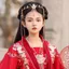 Cổ Tóc Thái Hanfu Mũ Đội Đầu Phượng Hoàng Tua Rua Băng Đô Giọt Nước Đầu Trước Đồ Trang Trí Hiệu Suất Bé Gái Cổ Tích Phượng Hoàng Thái Đồ Trang Trí Siêu F