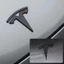Cho Tesla Model 3 Chế Độ Y Hợp Kim Kẽm Xe Phía Trước Hood Logo Miếng Dán Tạo Kiểu Thân Xe Phía Sau Thân Xe Biểu Tượng Với Radian Phụ Kiện