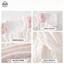 Bộ áo liền quần ngắn tay nơ phong cách mỏng mùa hè cho bé / Bộ áo liền quần Cotton nguyên chất đáng yêu dễ thương / Bộ áo liền quần mềm mại thoải mái