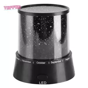 Đèn ngủ YOFFOR, đèn máy chiếu LED chạy bằng pin