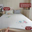 Set 3 món ga gối Memminbedding chất liệu băng lạnh mềm mát, phong cách đáng yêu kèm họa tiết thêu nổi cực yêu