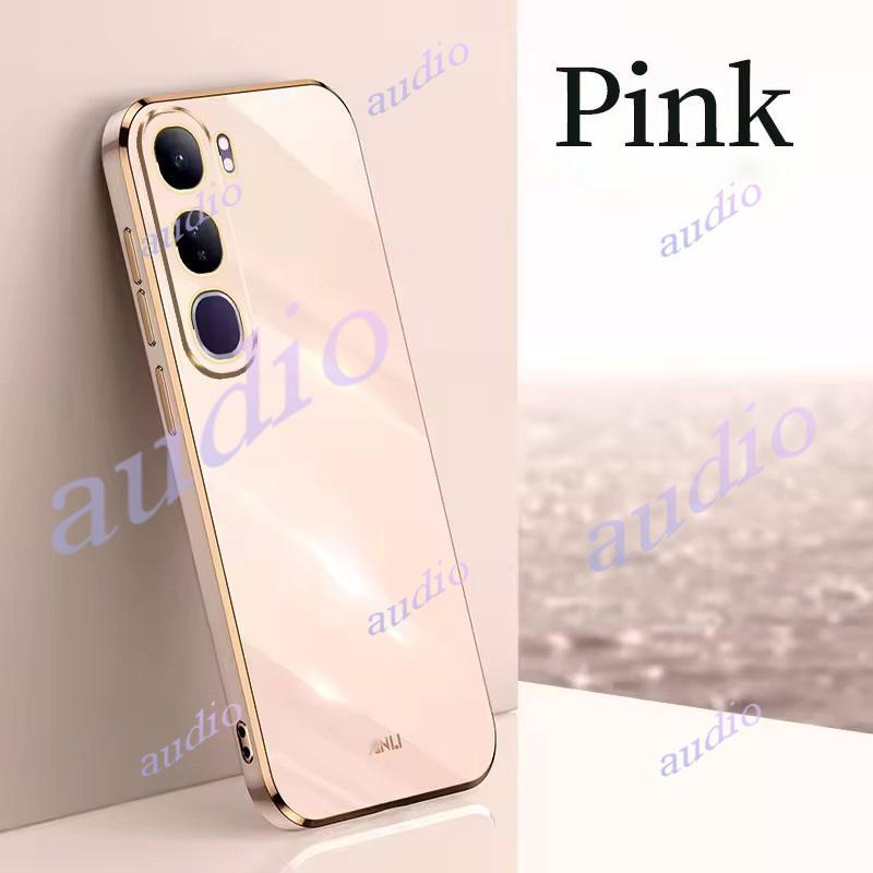 Vivo Y31s 5G Vỏ Mạ Điện Sang Trọng Cho Vivo Y31s Y31S VivoY31s 5G 2026 Ốp Điện Thoại Sang Trọng Mạ Vuông Chống Sốc Ốp Lưng Mềm TPU Cho VIVO Y31s y31s VivoY31s VIVOY31s 5G