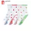 Tất Pilates GAVESTO, Tất tập Yoga Cotton thoáng khí, Tất ống giữa thông thường chống trượt thấm mồ hôi