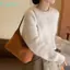 Túi đeo vai da lộn FUJIZOU, Túi xách Túi Hobo dung tích lớn, Túi đeo chéo nữ màu trơn thời trang phong cách Hàn Quốc chống thấm nước cho bé gái