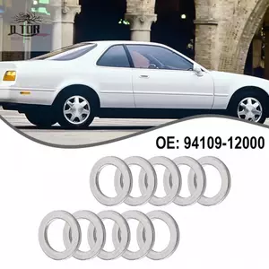 Bộ máy giặt nhôm đáng tin cậy và không biến dạng cho Honda và Acura 10 miếng