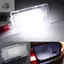 Thân hành lý Màu trắng (6500K) Đèn LED Hành lý Khởi động 12 volt mới Footwell