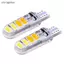 Đèn LED nội thất ô tô T10 Đèn nhấp nháy silicon an toàn Đèn Flash màu kép đẹp