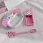Nhỏ Khoai Tây Ngọt Phong Cách Sanrio Miệng Lớn Giai Điệu Lụa Đậu Xẻng Cô Gái Dễ Thương Trái Tim Đậu Khuấy Dụng Cụ 0611