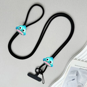 Dễ Thương Hangyodon Dây Điện Thoại Di Động Dài Đeo Ngang Dây Xích Điện Thoại Di Động Có Thể Điều Chỉnh Treo Chống Mất Phụ Kiện