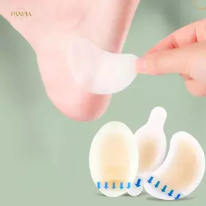 PNPIA- 5 Miếng Dán Bảo Vệ Gót Chân Miếng Dán Miếng Dán Miếng Dán Miếng Dán Miếng Dán Hydrocoloid Gót Lót Giày Stiers Giảm Đau Thạch Cao Chăm Sóc Bàn Chân