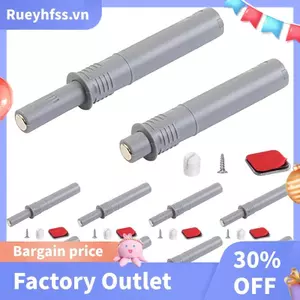 Đẩy để mở phần cứng tủ 10 gói Đẩy & Khóa cho chốt cảm ứng cửa ẩn và bắt ngăn kéo nhả đẩy