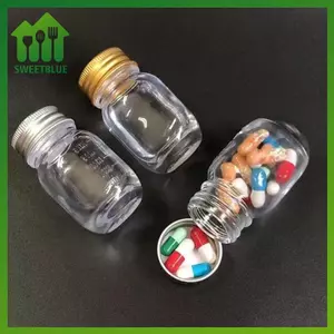 SWEET 30ml Chai Thủy Tinh Nhỏ Có Nắp, Chai Thuốc, Chai Viên Bột, Chai Thủy Tinh n