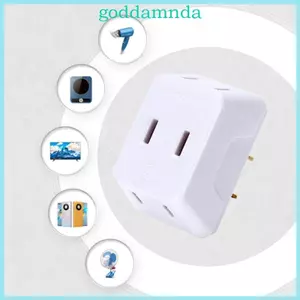 Bộ chuyển đổi phích cắm 3 trong 1 GODD Bộ chuyển đổi Bộ sạc cho du lịch toàn cầu với bảo vệ quá tải và đèn LED Indicato