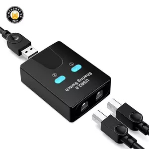 {TB & Bag} USB2.0 2 cổng Hub USB Switch Máy In Sharer Twoputers Splitter U In Share Máy In Disk Device Chia sẻ 2 USB USB 1out 1 H9S3.
