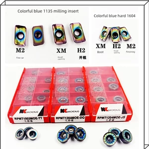 CNC Dulong Karp CNC Phay Lưỡi 1135PDERXMH Bề Mặt Phay Cắt APMT1604 Phay Lưỡi Dao Phay Đĩa
