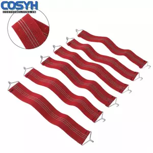<cosyh>Durable Chair Belts 6 Pack with Strong Metal Hook for Sun Loungers and Recliners